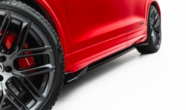 Тюнінг накладки (леза) на бокові пороги Audi RSQ8 Mk1 2023- Maxton фото