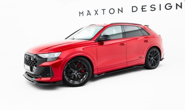 Тюнінг накладки (леза) на бокові пороги Audi RSQ8 Mk1 2023- Maxton фото