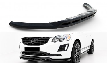 Нижній дифузор (накладка) на передній бампер Volvo XC60 Mk1 2013-2017 фото
