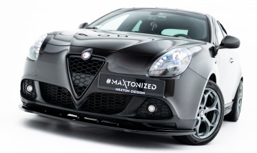 Тюнинг накладка (юбка) на передний бампер Alfa Romeo Giulietta Zender Maxton design фото