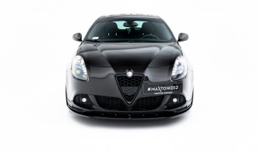 Тюнинг накладка (юбка) на передний бампер Alfa Romeo Giulietta Zender Maxton design фото