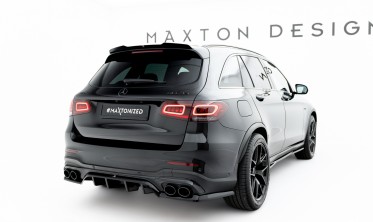 Тюнінговий кап спойлер на кришку багажника Mercedes GLC SUV X253 AMG 43 рестайл фото