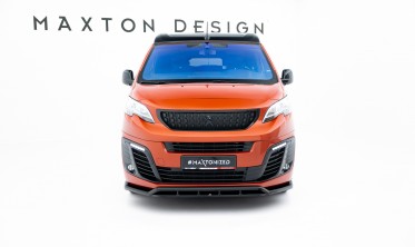 Тюнинговая накладка (юбка) на передний бампер Citroen Jumpy Mk3 / Peugeot Expert Mk3 фото