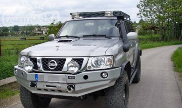 Силовий передній бампер NISSAN PATROL gu4 фото