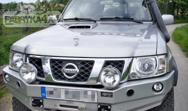 Силовий передній бампер NISSAN PATROL gu4 фото