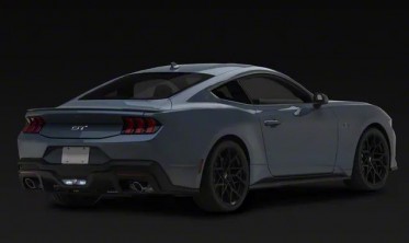 Диффузор заднего бампера Ford Mustang (2023-...) Styl Dark Horse фото
