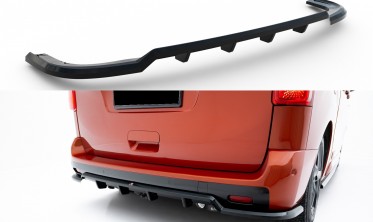 Тюнинг диффузор (накладка) на задний бампер Peugeot Expert Mk3 фото