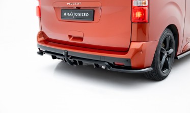 Тюнинг диффузор (накладка) на задний бампер Peugeot Expert Mk3 фото
