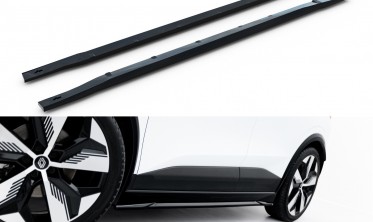 Тюнінг накладки (леза) на бокові пороги Renault Megane E-Tech Electric Mk1 фото