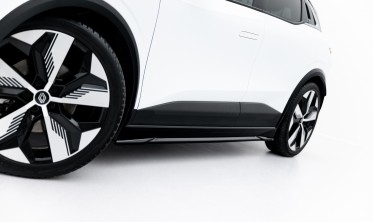 Тюнинг накладки (листвы) на боковые пороги Renault Megane E-Tech Electric Mk1 фото