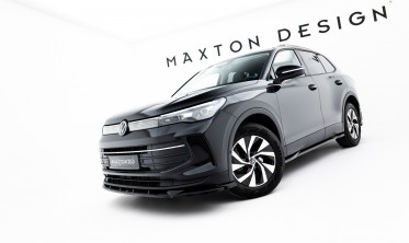 Тюнінг накладка (губа) на передній бампер Volkswagen Tiguan Mk3 вар. 1 фото