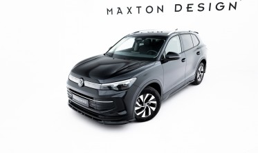 Тюнінг накладка (губа) на передній бампер Volkswagen Tiguan Mk3 вар. 1 фото