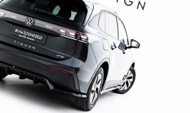 Тюнінг дифузор (накладка) на задній бампер VW Tiguan Mk3 фото