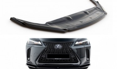 Тюнінг накладка (губа) на передній бампер Lexus UX Mk1 F-Sport Maxton design фото