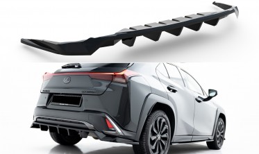 Тюнінг дифузор (спліттер) на задній бампер Lexus UX Mk1 F-Sport фото
