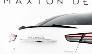 Тюнинговый кап спойлер багажника Maserati Ghibli MK3 фото