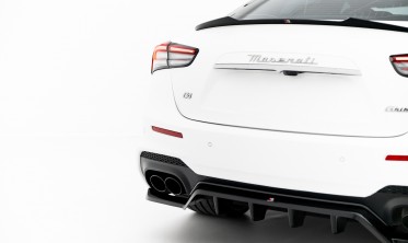 Тюнинг диффузор (накладка) на задний бампер Maserati Ghibli Modena Mk3 фото