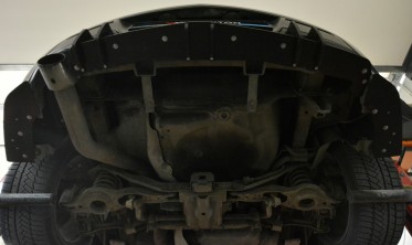 Боковые накладки (элероны) на задний бампер Mazda 3 MPS Mk1 EU версия (Street Pro) фото