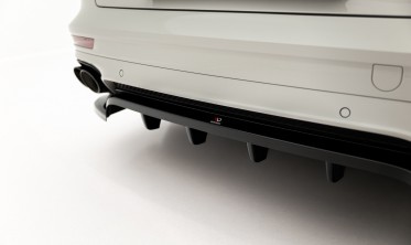 Тюнінговий дифузор на задній бампер Porsche Panamera 971 рестайлінг фото