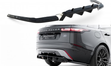 Тюнінг дифузор на задній бампер Land Rover Range Rover Velar Mk1 R-Dynamic вар. 2 фото
