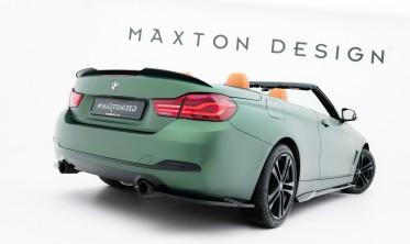 Тюнінговий кап спойлер на кришку багажника BMW 4 Cabrio F33 Maxton design фото