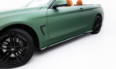 Тюнінг накладки (дифузори) на бокові пороги BMW 4 F33 Cabrio / F32 Coupe фото