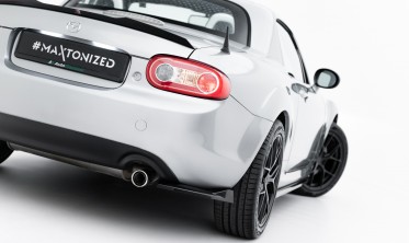 Боковые тюнинг накладки (елероны) на задний бампер Mazda MX-5 Mk3 (NC) фото