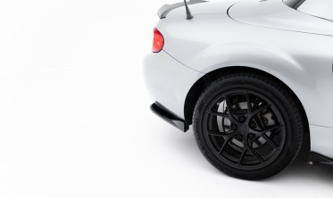 Боковые тюнинг накладки (елероны) на задний бампер Mazda MX-5 Mk3 (NC) фото