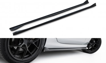 Тюнінг накладки (дифузори) на бокові пороги Mazda MX-5 Mk3 (NC) 2009-2014 фото