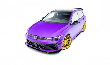 Тюнинг накладка (диффузор) на передний бампер VW Golf MK8 2024- R версия вар. 3 фото