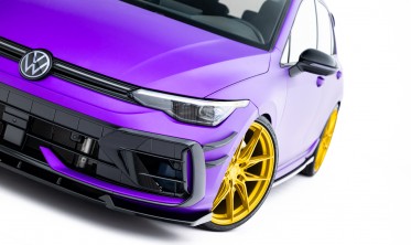 Тюнинг накладка (диффузор) на передний бампер VW Golf MK8 2024- R версия вар. 3 фото