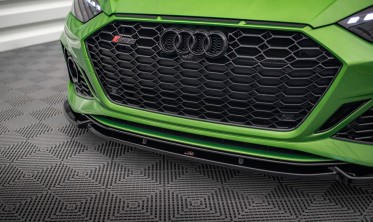 Тюнинговая накладка на передний бампер Audi RS5 F5 рестайл вар. 2 фото