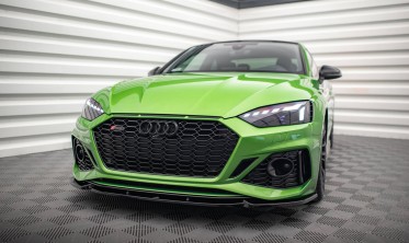 Тюнинговая накладка на передний бампер Audi RS5 F5 рестайл вар. 2 фото