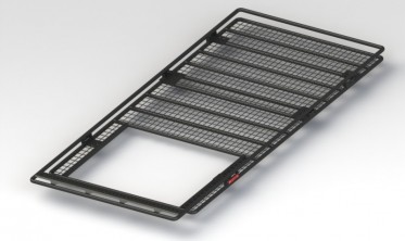 Багажник із сіткою на дах Toyota Land Cruiser Prado J120 фото