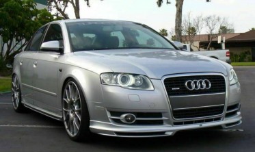 Тюнінг накладка переднього бампера Audi A4 B7 sedan/avant 2004-2008 фото