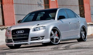 Тюнінг накладка переднього бампера Audi A4 B7 sedan/avant 2004-2008 фото
