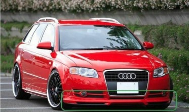 Тюнінг накладка переднього бампера Audi A4 B7 sedan/avant 2004-2008 фото