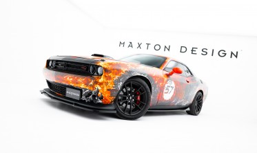 Накладки на бічні пороги Dodge Challenger MK3 RT / GT рестайлінг фото