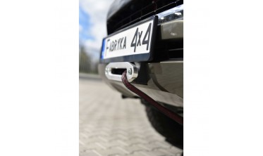 Пластина під лебідку Toyota Hilux (2020-...) фото