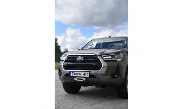 Пластина під лебідку Toyota Hilux (2020-...) фото
