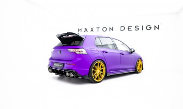 Тюнінг накладка на задній бампер VW Golf MK8 R вар. 1 фото