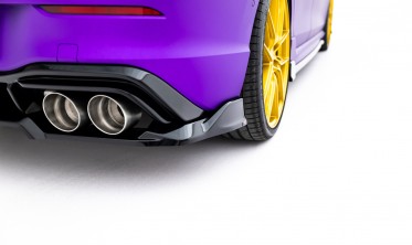 Тюнінг накладка на задній бампер VW Golf MK8 R вар. 1 фото