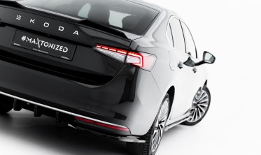 Боковые накладки заднего бампера Skoda Superb Mk4 вар. 1 фото