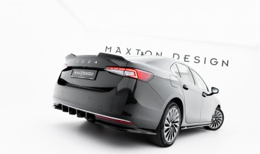 Боковые накладки заднего бампера Skoda Superb Mk4 вар. 1 фото