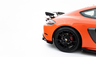 Тюнинговый диффузор на задний бампер Porsche 718 Cayman GTS 982c фото