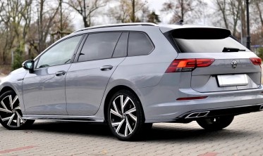 Накладки на пороги GTI / R-line style VW Golf 8 універсал фото