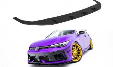 Тюнинг накладка на передний бампер VW Golf MK8 R рестайл Street Pro фото