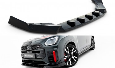 Тюнінговий спліттер на передній бампер Mini Countryman JCW U25 фото