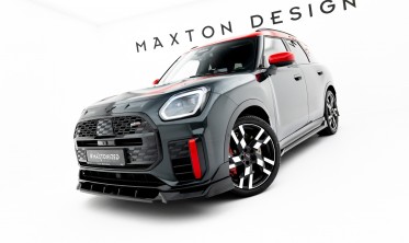 Тюнинговый сплиттер на передний бампер Mini Countryman JCW U25 фото