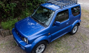 Багажник на крышу алюминиевый Suzuki Jimny (1998-2018) фото